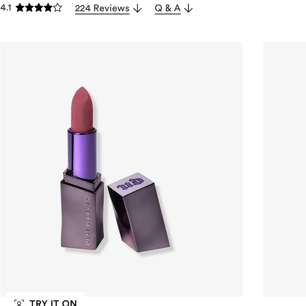 HIDEAWAY MATTE Urban Decay high impact lip stick